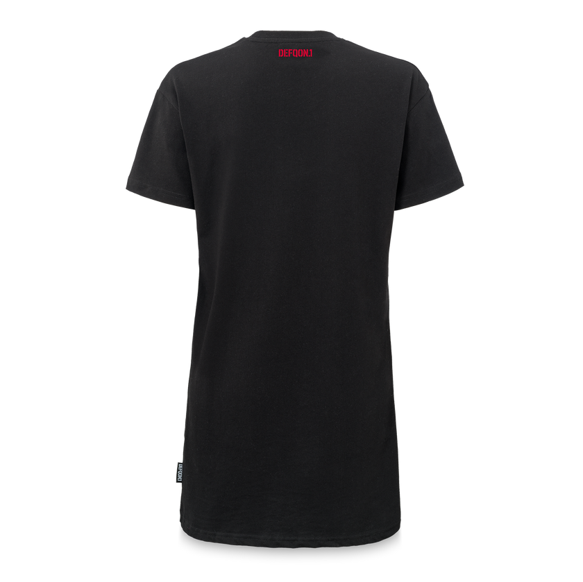 Defqon.1 Black t-shirt dress
