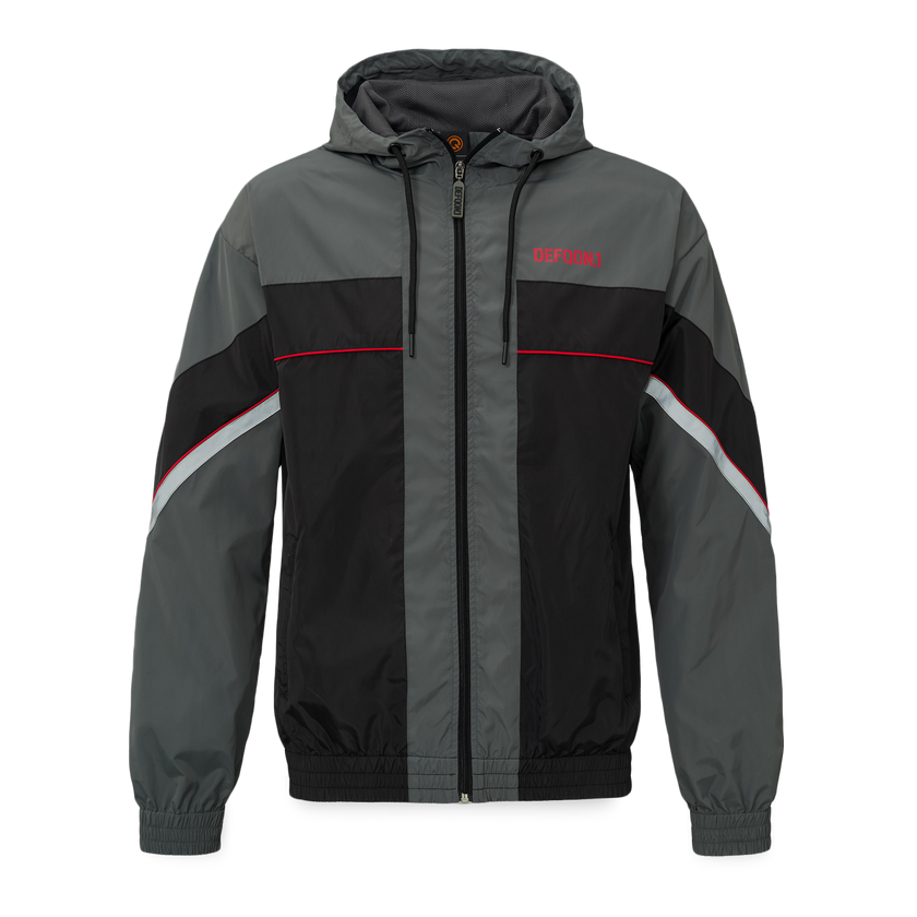 Defqon.1 wind jacket grey/black